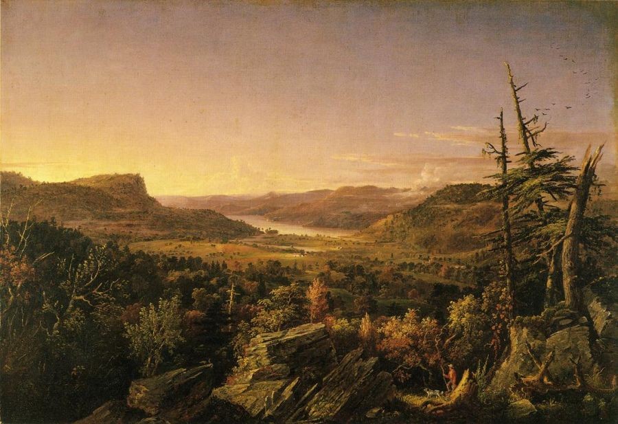 Jasper Francis Cropsey View of Greenwood Lake, New Jersey